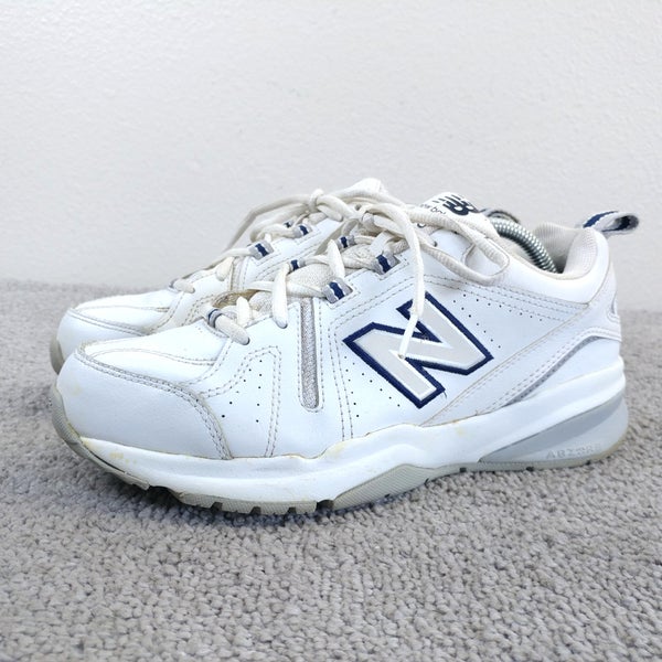 New Balance 608 Mens Size 7 Running Shoes Low Top White Blue Sneakers