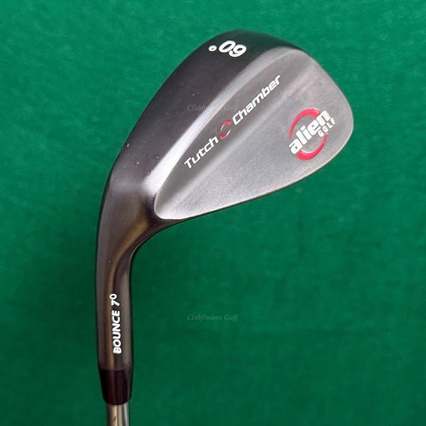 LH Alien Golf Tutch Chamber 60-7 60 Lob Wedge Factory Apollo Steel Wedge Flex