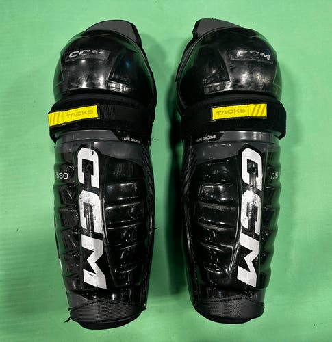 Intermediate CCM Tacks AS 580 Shin Pads 13" (Used)