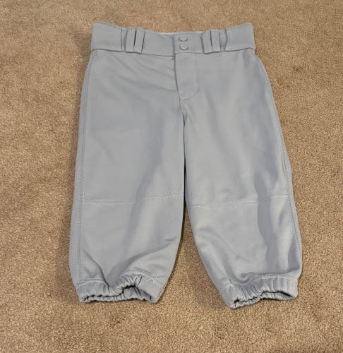Gray Unisex Champro size small baseball/softball pant