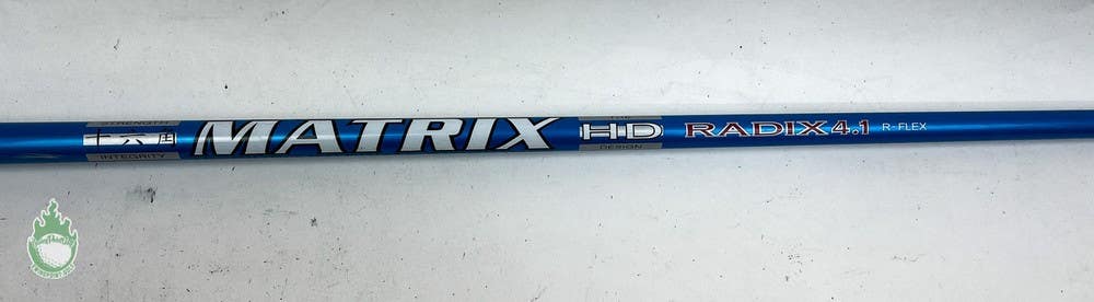 Used Matrix HD Design Radix 4.1 Regular Flex Graphite Driver Shaft .335 Tip 44