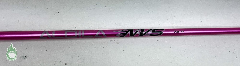 Used Aldila NVS Pink 75g Regular Flex Fairway Wood Shaft Old Ping Tip 42