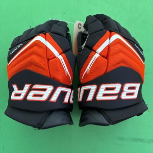 Orange Senior Bauer Vapor Flylite Gloves 13"