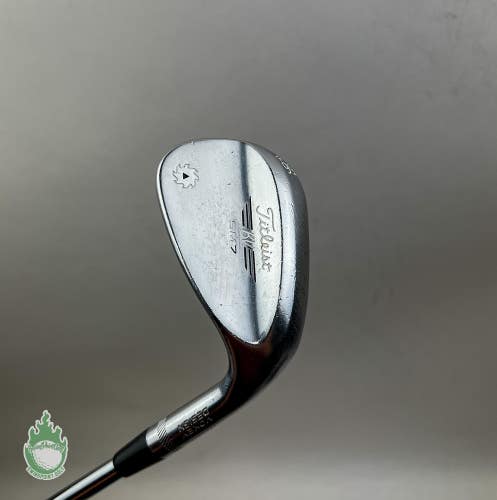 Used Titleist Vokey SM7 S Grind Chrome Wedge 56*-10 Wedge Steel Golf Club