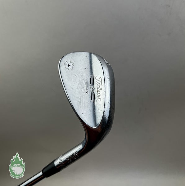 Used Titleist Vokey SM7 S Grind Chrome Wedge 56*-10 Wedge Steel Golf Club