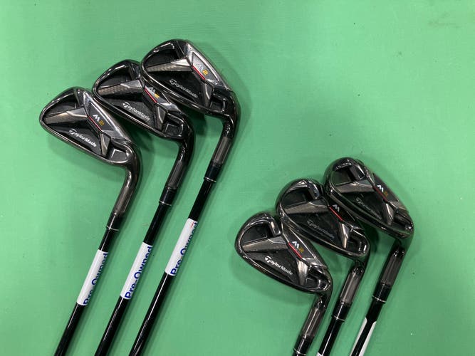 Men's TaylorMade 2016 M2 Iron Set Right Handed Regular Flex Graphite Shaft (Used)