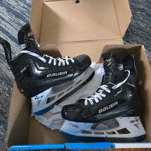 2024 Bauer Supreme Mach Hockey Skates Extra Wide Width Pro Stock 7 (New)