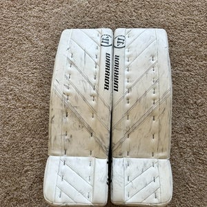 Warrior Ritual G4 Hockey Goalie Leg Pads 33” + 1.5"