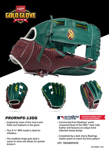 New September 2025 Rawlings GOTM RH Infield Heart of the Hide Baseball Glove 11.75"