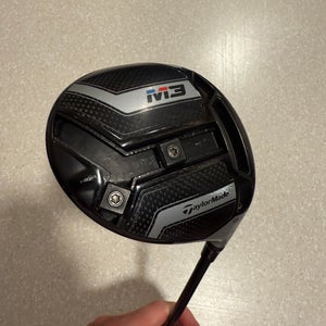 Men's TaylorMade M3 Right Handed Driver Stiff Flex 9.5 Loft (Used)