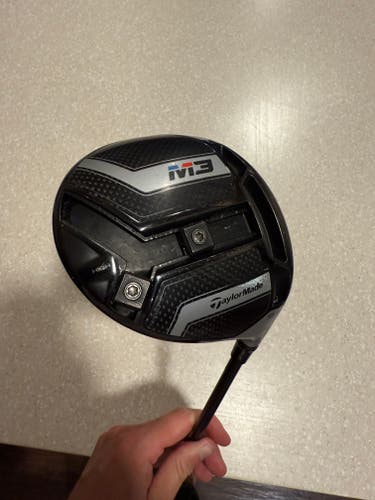 Men's TaylorMade M3 Right Handed Driver Stiff Flex 9.5 Loft (Used)