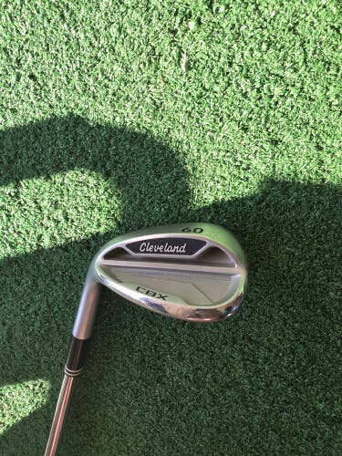 Men's Cleveland CBX Left Hand Wedge 60 Degree Steel Shaft (Used)
