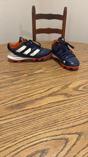 Blue Kid's 4.5Y (Big Kids / Youth) Youth Adidas Low Top Molded Cleats (Used)
