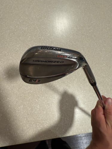 Men's Wilson harmonized Right Handed Wedge Stiff Flex 64 Degree Steel Shaft (Used)