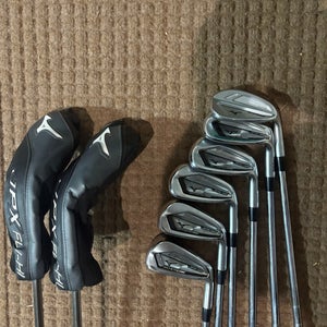 Men's 2020 Mizuno JPX 921 Hot Metal Pro Right Handed Iron Set Stiff Flex (8 Clubs) #4 - #9, PW, GW S