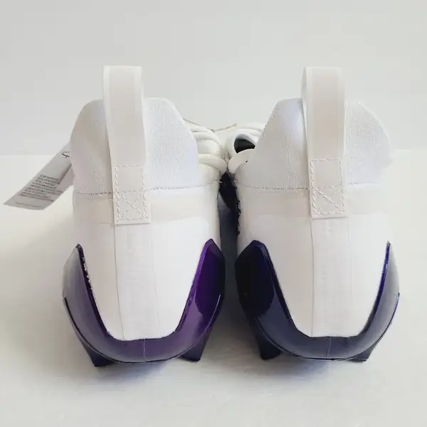 NEW Adidas Adizero Primeknit Football Cleats HP8743 Size 11 White Purple Adidas Adizero Primeknit White Purple Football Cleats Men main image 2
