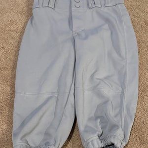 Gray Unisex Medium Youth Champro baseball/softball Pants (New)