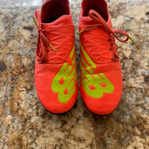 Orange Men's Size M 8.5 (W 9.5) New Balance Furon V7 Cleats (Used)