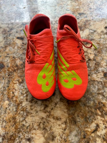 Orange Men's Size M 8.5 (W 9.5) New Balance Furon V7 Cleats (Used)