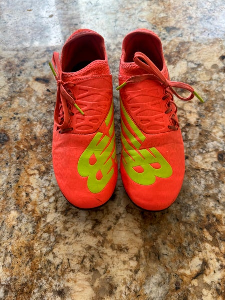 Orange Men's Size M 8.5 (W 9.5) New Balance Furon V7 Cleats (Used)