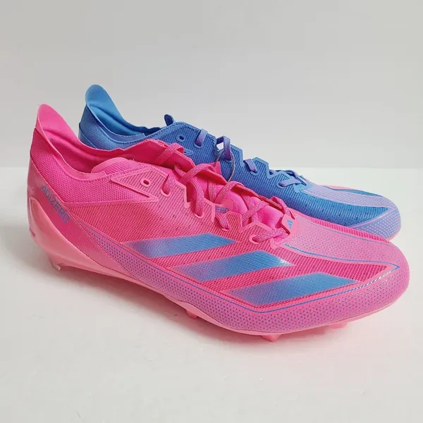 Adidas Adizero Electric Snack Attack Cotton Candy Football Cleats IE4406 Size 16 Adidas Adizero Electric Snack Attack Cotton Candy Football  main image 3