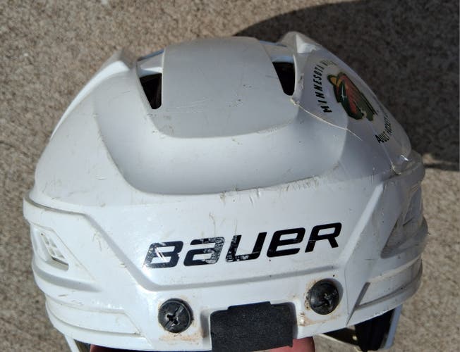 Medium white  Bauer IMS 7.0 Helmet (Used)