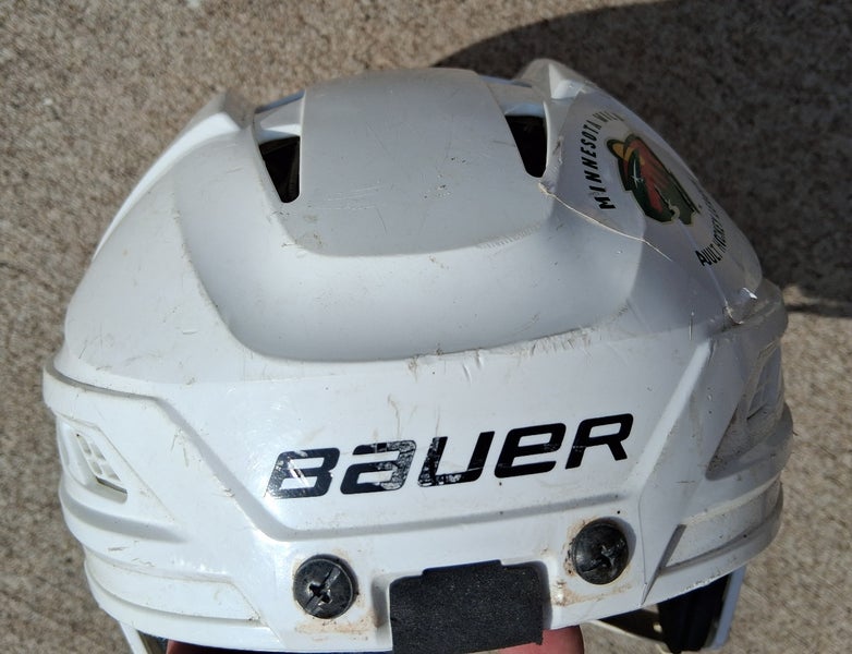 Medium white  Bauer IMS 7.0 Helmet (Used)