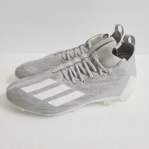 Adidas Adizero Primeknit Football Cleats GV9633 Size 10.5 Gray