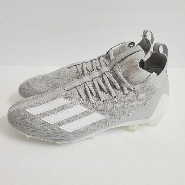 Adidas Adizero Primeknit Football Cleats GV9633 Size 10.5 Gray