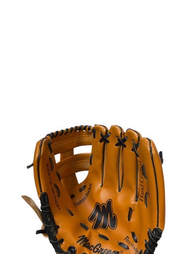 Used MacGregor M100 BB/SB Glove T-ball Brown 9 1/2" 11706-S000363130