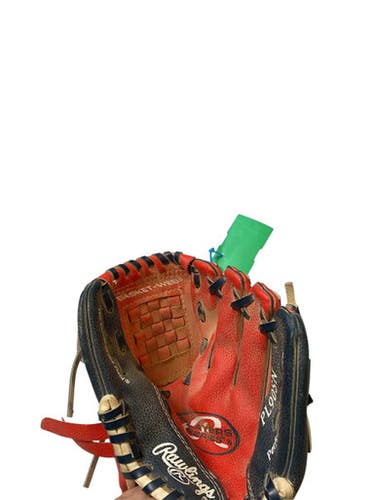 Used Rawlings PL90SN BB/SB Glove T-ball Red 9" 11706-S000363127