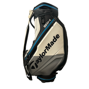 Used Taylormade SIM STAFF BAG Mens Cart Bag White 10299-S000300692