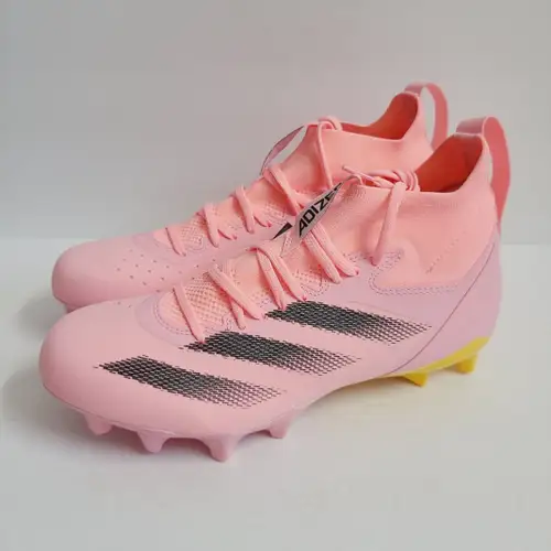 Adidas Adizero Impact+ Football Cleats IF1567 Size 10 Pink