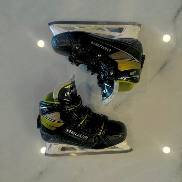 Bauer Supreme 3S Hockey Goalie Skates 8.5 with Tendy Buckles
