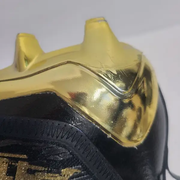 NEW Adidas Adizero Football Cleats GX4051 Size 9.5 Black Gold New Adidas Adizero Football Cleats Black Gold Metallic Men main image 4
