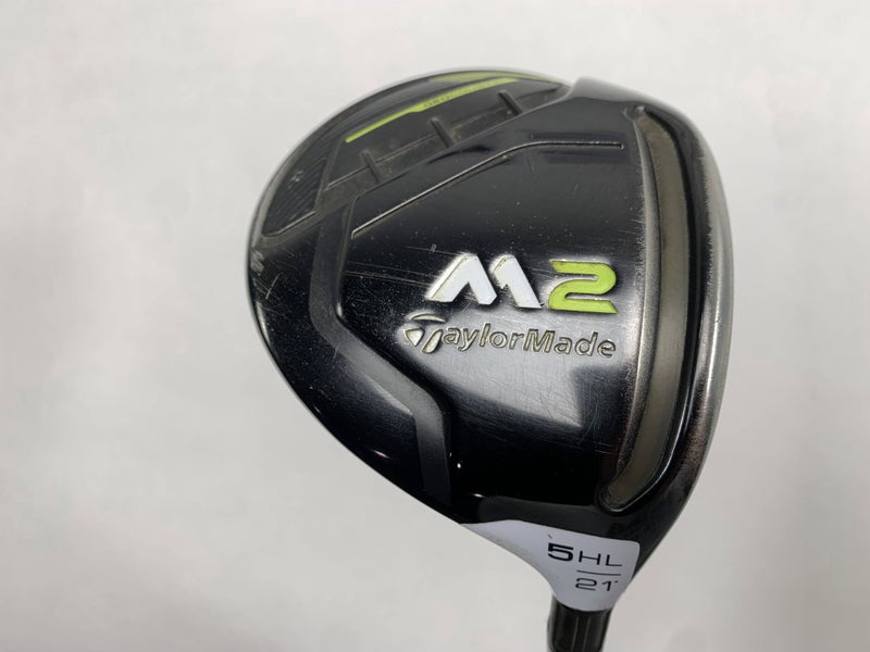 TaylorMade M2 2017 5HL Fairway Wood 21* M2 REAX 55g Regular Graphite Mens RH