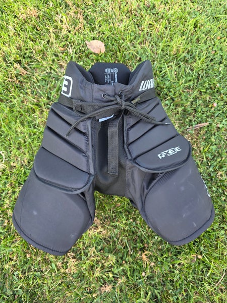 Black Junior Small Warrior Ritual X3E Hockey Goalie Pants