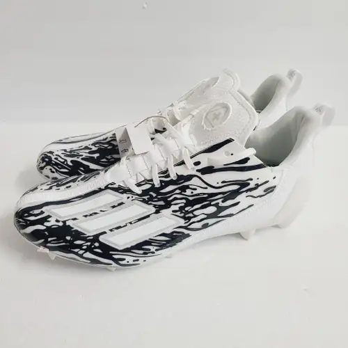 Adidas Adizero 12.0 Poison Football Cleats IG7206 Size 13.5 White Black