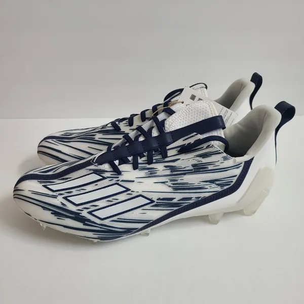 Adidas Adizero 12.0 Football Cleats GZ6912 Size 12 Navy Blue White