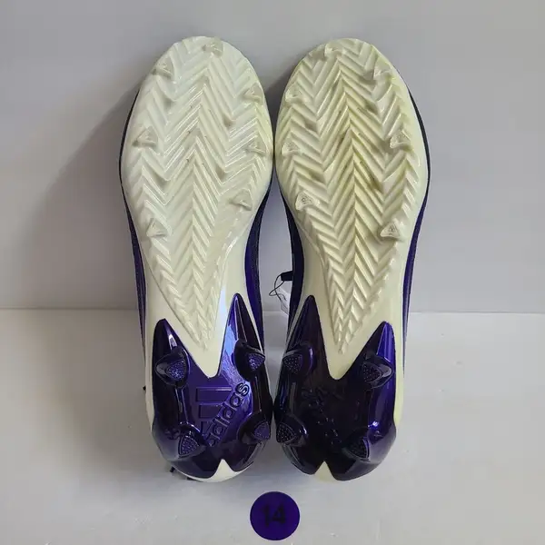 Adidas Adizero Football Cleats HP8751 Size 14 Purple 