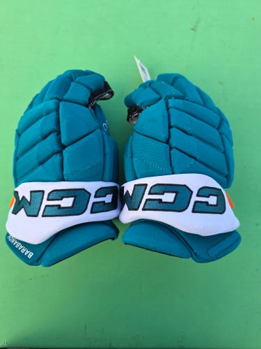 Blue Senior CCM JetSpeed FT1 Gloves 13" Pro Stock (Used)