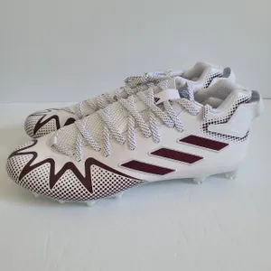 Adidas Adizero Freak 22 Football Cleats HP8782 Size 13 White Maroon