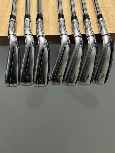 Taylormade M6 4-PW Iron Set KBS Max Stiff 85 Right Handed Great Condition