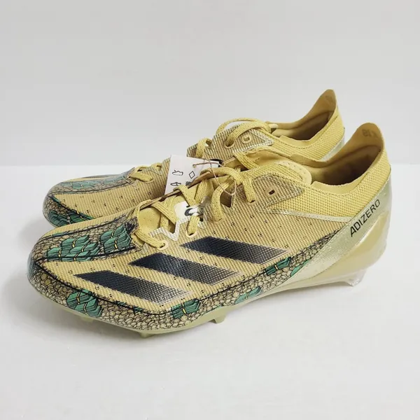 Adidas Adizero Electric Scrooge McDuck Football Cleats IE6557 Size 10.5 Gold