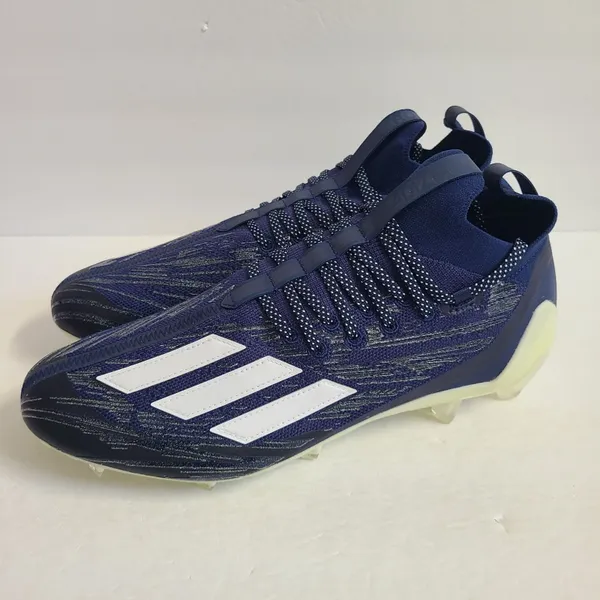 Adidas Adizero Primeknit Football Cleats GV9623 Size 13.5 Navy Blue