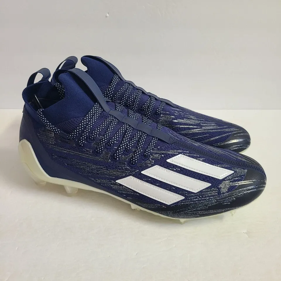 NEW Adidas Adizero Primeknit Football Cleats GV9623 Size 13.5 Navy Blue Adidas Adizero Primeknit Football Cleats GV9623 Size 13.5  main image 3