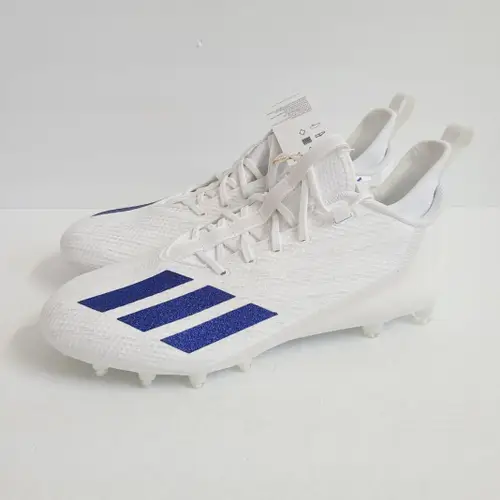 Adidas Adizero Scorch Football Cleats HP8753 Size 13 White Blue