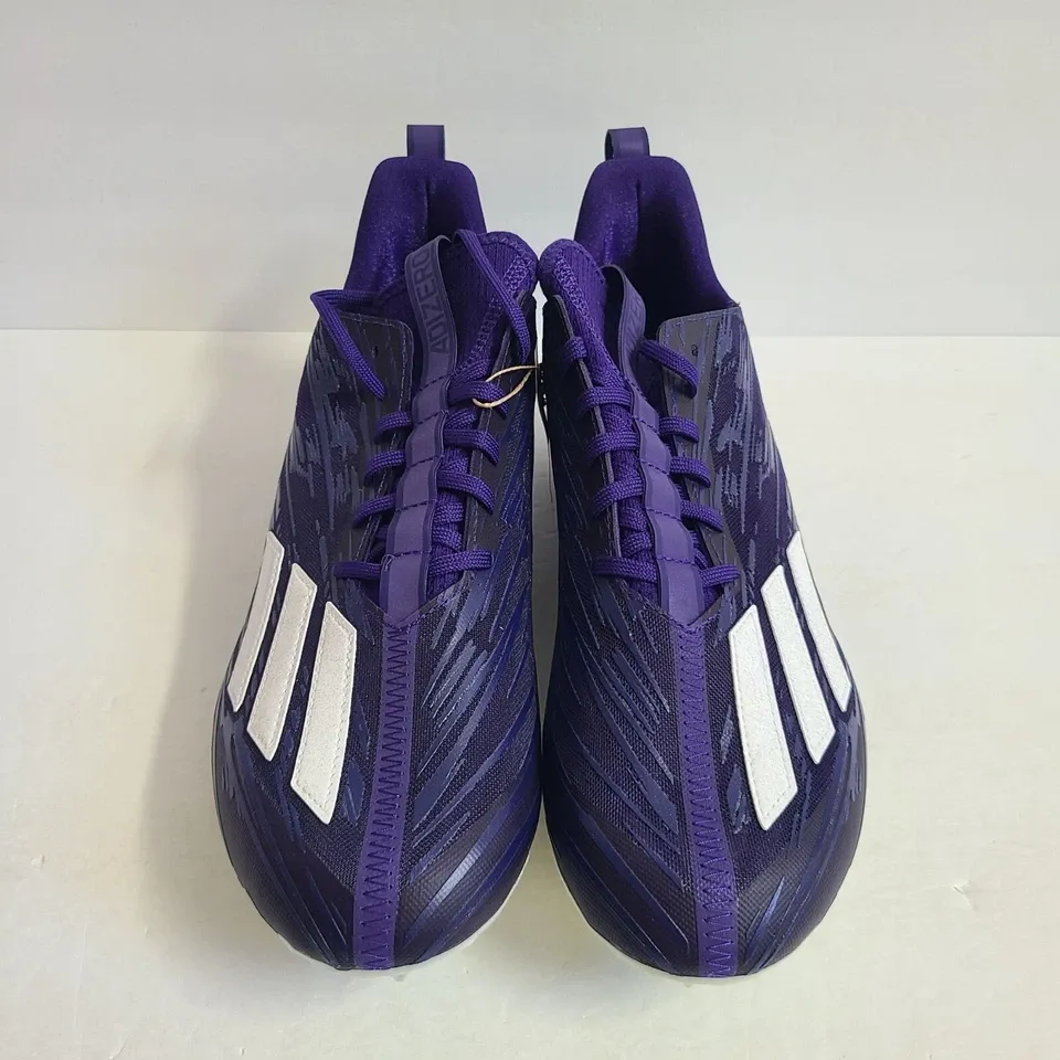 Adidas Adizero Football Cleats HP8751 Size 12.5 Purple  display picture 3