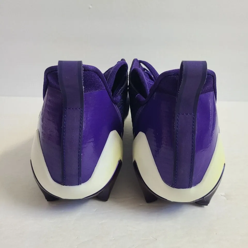 NEW Adidas Adizero Football Cleats HP8751 Size 12.5 Purple Adidas Adizero Football Cleats Purple White Shoes HP8751  main image 3