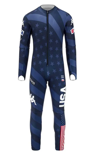 New Us Ski Team Speed Suit Fis Legal Size Small